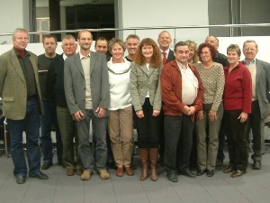 Zusammenkunft von Sponsoren, Förderern und Organisatoren der Ostthüringen Tour
