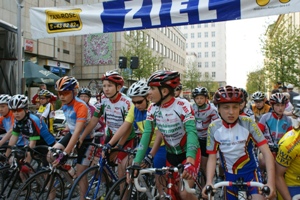 Die Ostthüringen Tour startet mit dem Prolog am 23.04.2010 in der Geraer Schloßstraße.