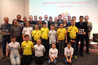 Der Geraer SSV-Radnachwuchs bedankt sich bei Sponsoren und Frderern fr die Untersttzung der Ostthringen Tour.