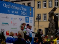Start der Ostthüringen Tour 2004 mit den Prologrennen