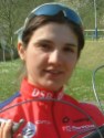 Klares Bekenntnis zum SSV Gera - Radprofi Tina Liebig vom Team DSB Bank als Patin für Ostthüringen Tour.
