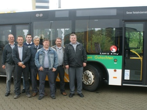 Die Organisatoren der Ostthüringen Tour bedanken sich bei den Fahrern der Geraer Verkehrsbetrieb GmbH.