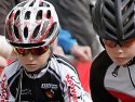 Radsport-Nachwuchs des SSV Gera beim Auftaktrennen der 12. Ostthüringen Tour. Heute kommen die Mädchen und Jungen nach Silbitz.