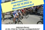 Jedermann-Rennen am 2. Oktober 2022 Rund um Münchenbernsdorf