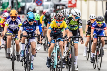 Am ersten Tag finden die Prologrennen der Ostth�ringen Tour mit Start und Ziel vor der Geraer Radrennbahn statt. (Archivbild OTT2024)