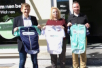 Mit aktuellem Logo �berrascht. Ein starkes Team - TAG Wohnen und SSV Gera.