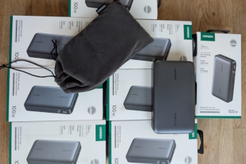 Zehn Powerbanks, gesponsert von der Firma Elektro-Sch�ppe.